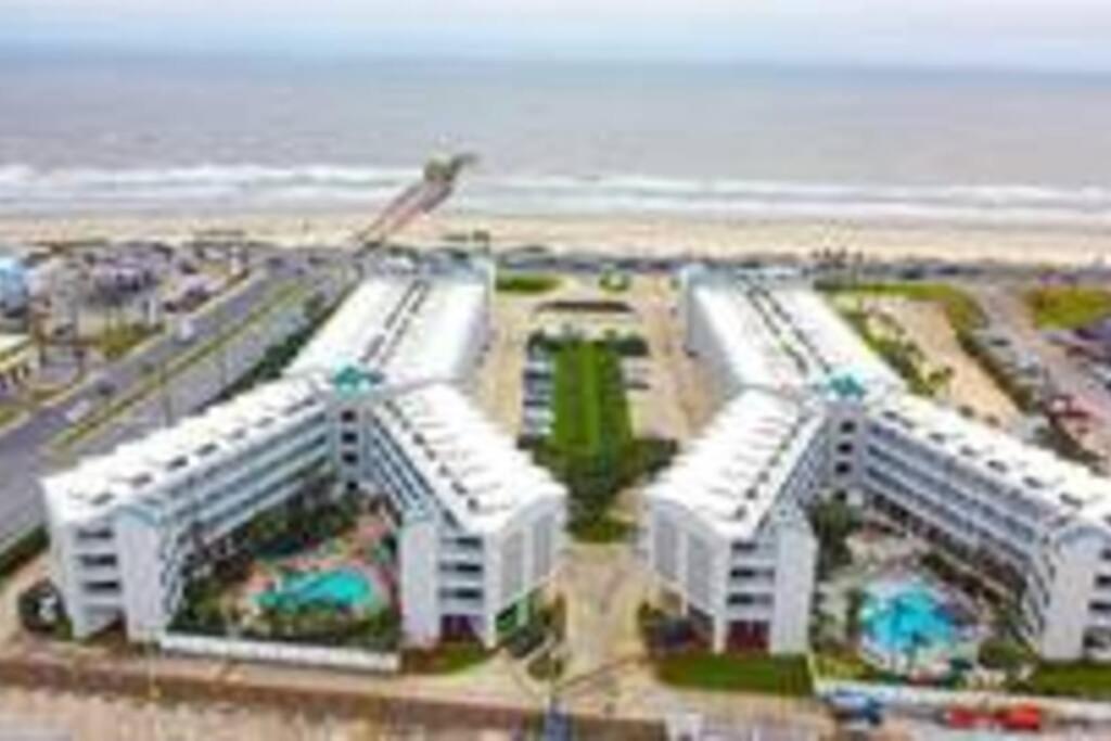 Gypsea Blu Beach Condo Steps To The Beach Galveston Exteriér fotografie